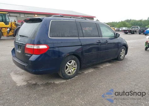 2005 Honda Odyssey Ex-L z USA, uszkodzony, nr VIN 5FNRL38725B001662
